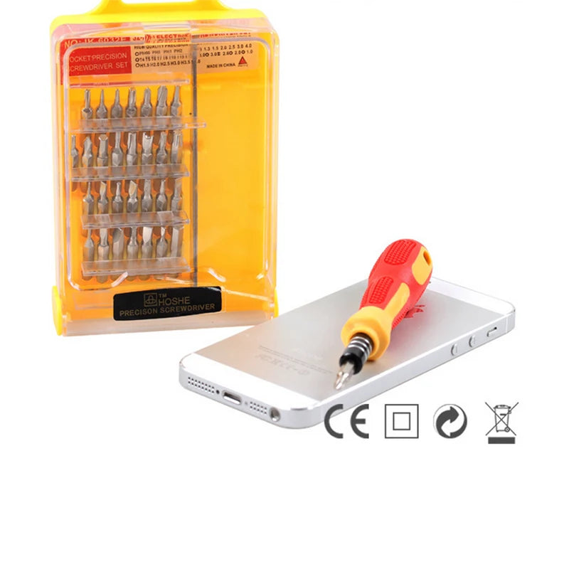 32-in-1 Precision Screwdriver Set — Phone, Laptop & Watch Repair
