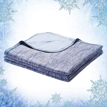 Summer Cooling Blanket — Lightweight Q-Max 0.4 Heat-Absorbing Throw