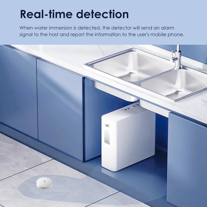 Smart WiFi Water Leak Detector — Tuya & Alexa Compatible (4-Pack)