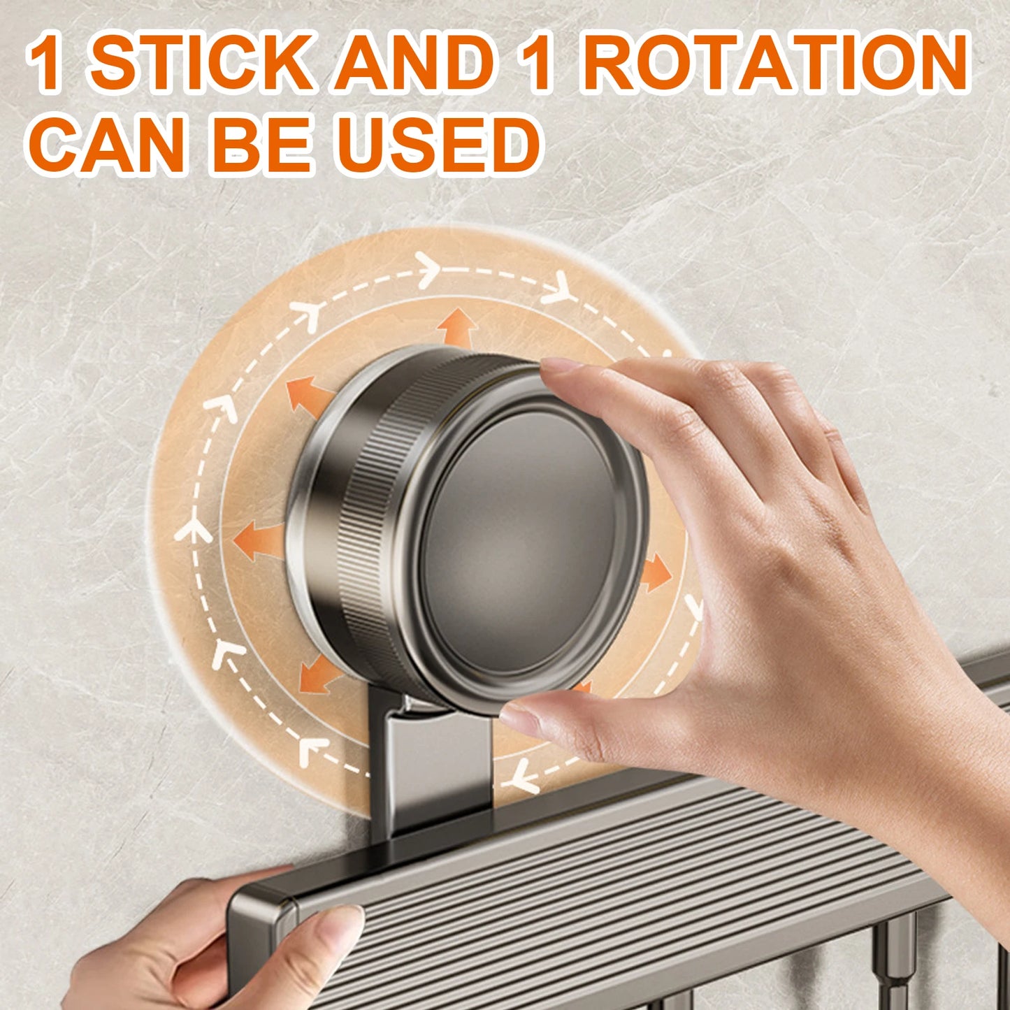 Wall-Mount Kitchen Utensil Rack — No-Drill Rail for Spoons & Tools