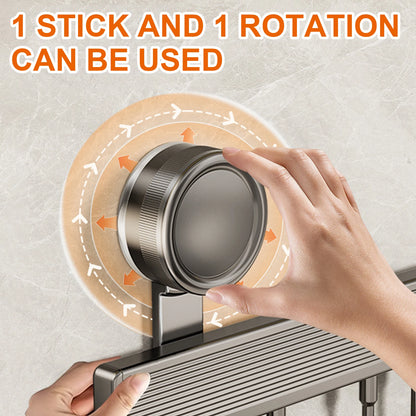 Wall-Mount Kitchen Utensil Rack — No-Drill Rail for Spoons & Tools
