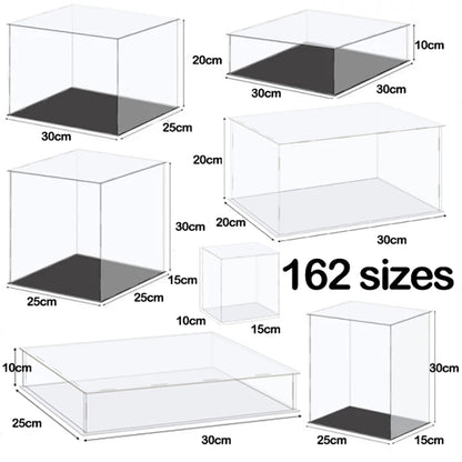 Acrylic Display Case for Figures & Collectibles — Dustproof Clear Storage Box