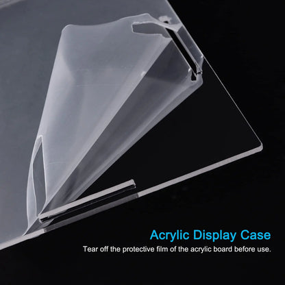 Acrylic Display Case for Figures & Collectibles — Dustproof Clear Storage Box
