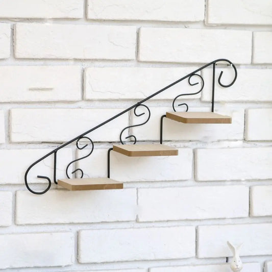 Wall-Mount Flower Shelf & Plant Rack — Floating Home Decor