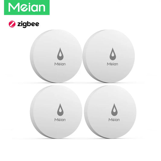 Smart WiFi Water Leak Detector — Tuya & Alexa Compatible (4-Pack)
