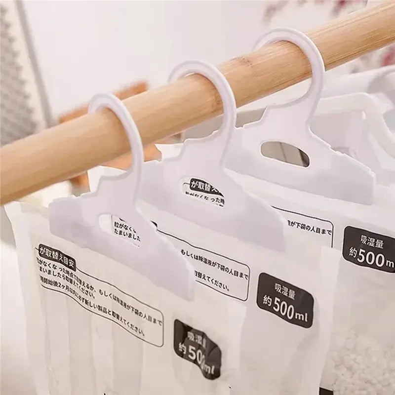 Hanging Dehumidifier Moisture Absorber Bags — 10-Pack