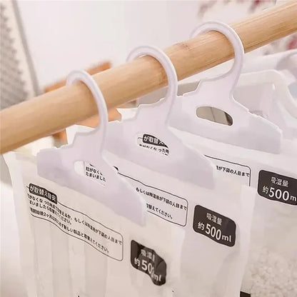 Hanging Dehumidifier Moisture Absorber Bags — 10-Pack